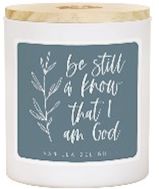 Be Still & Know Candle