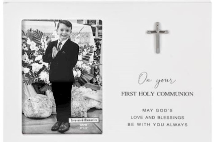 On Your First Holy Communion Photo Frame