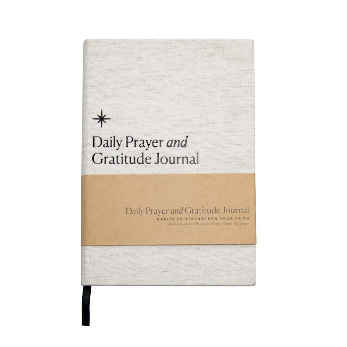 Prayer & Gratitude Journal (White)